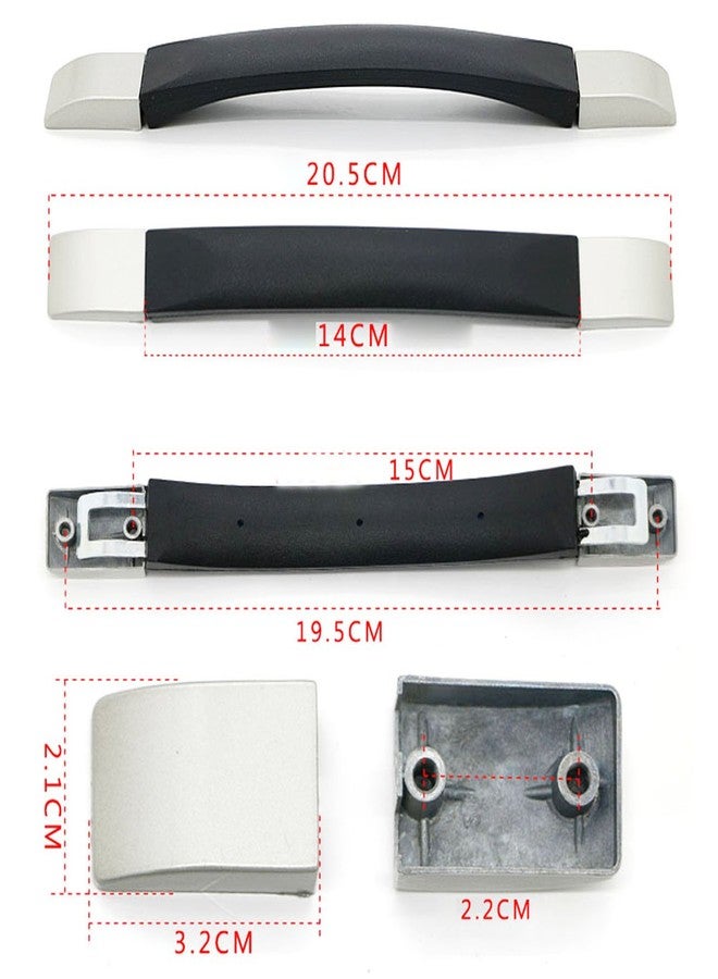 Zoofen Replacement Suitcase Luggage Handle Grip Spare Fix Holders Box Pull Carry Strap(B009) - Image 2
